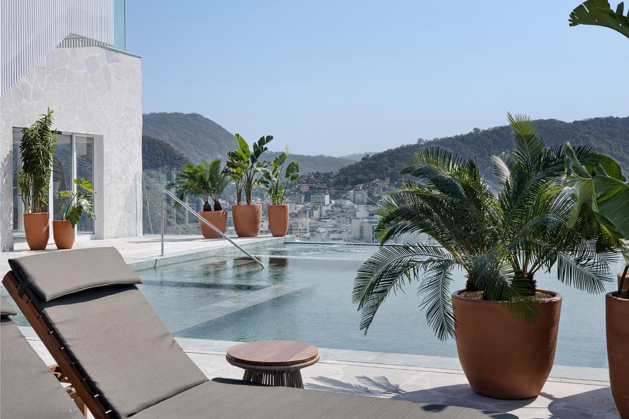 ריו דה ז'ניירו Rio Othon Palace מראה חיצוני תמונה Rooftop pool